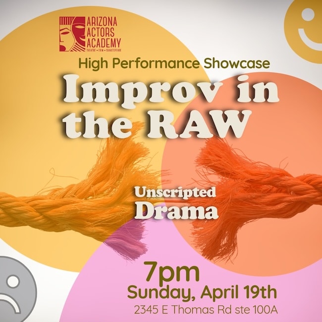 Improvised Drama 7pm - Sunday, April 19th